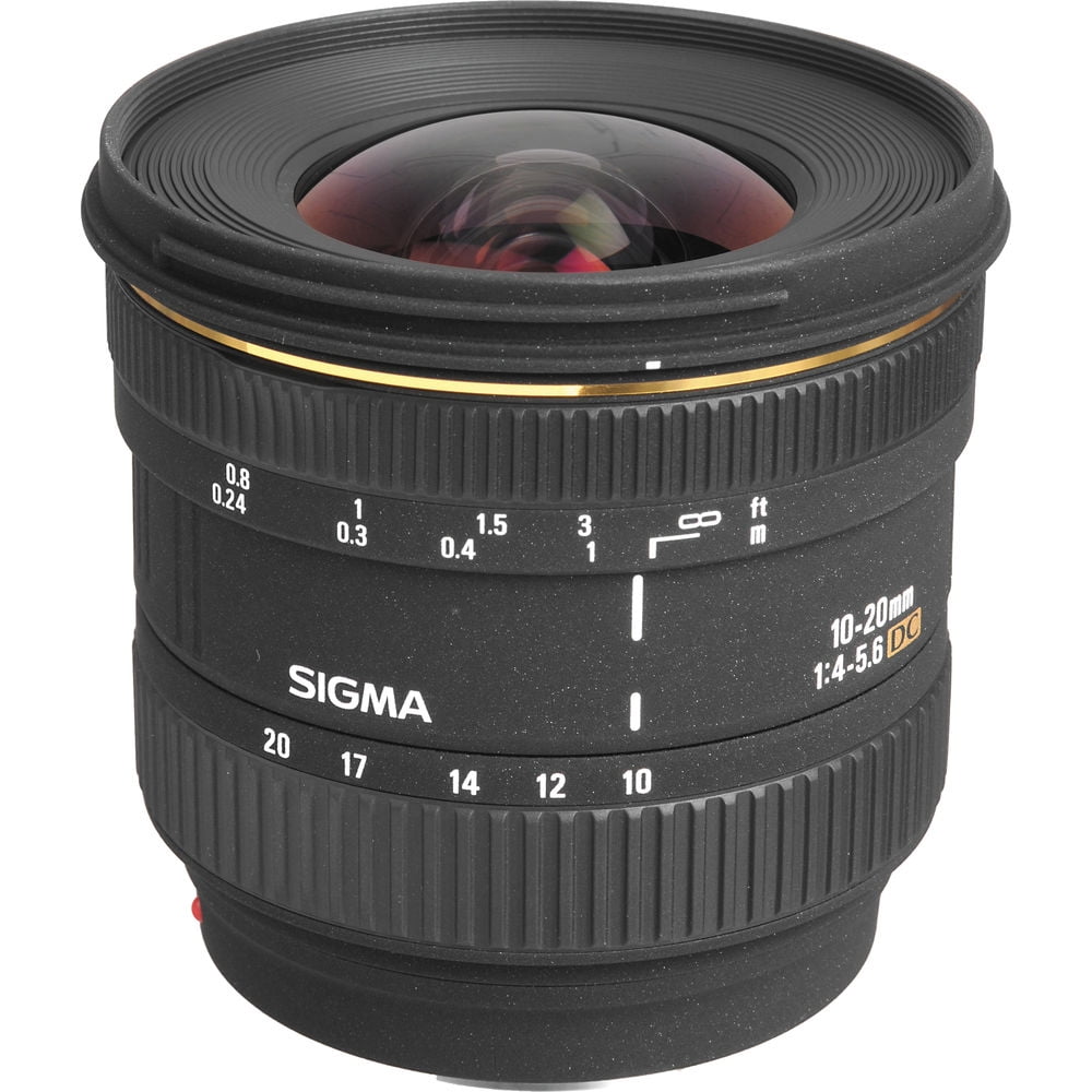 Objectif Sigma 10-20mm F/4-5.6 EX DC – Monture Canon EF-S – Grand Angle – Occasion
