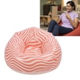 thumbnail image 1 of Inflatable Chair, PVC Beach Lounger Portable Couch Foldable Seating for Indoor Outdoor With Ergonomic Design for Comfort Inclined Back Support, 1 of 7