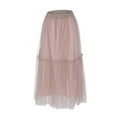 thumbnail image 2 of Vedolay Fringe Skirt Women's Everyday Soft Skirt,B L, 2 of 5