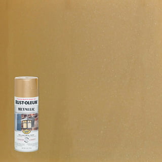 Rust-Oleum Imagine 4-Pack Gloss Metallic Brass Metallic Spray Paint (NET Wt. 11-oz ) in Gold | 353723SOS