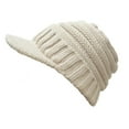 thumbnail image 3 of Women's Duckbill Beanie, Thermal Winter Hat with Brim, Cold Weather Ski Cap for Women, One Size Fits Most, 3 of 3