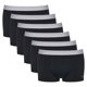 thumbnail image 1 of Sloggi Calzoncillos bóxer para hombre, pack de 6 - hipster, GO ABC 2.0, algodón, unicolor Negro L (Large), 1 of 5