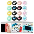 thumbnail image 4 of 16pcs Joystick Cover Paw Pattern Analog Stick Protector Nonslip Joystick Cap Compatible with Switch, 4 of 8