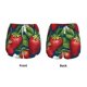 thumbnail image 3 of Balery Strawberry2 Pantalones cortos deportivos para mujer con forro y dos bolsillos, elásticos, para entrenamiento, gimnasio, yoga-Large, 3 of 7