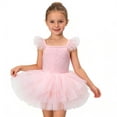 thumbnail image 4 of EnJoCho Toddler Ballet Tutu Dress Toddler Girls Cute Skater Dress Dance Tiere𝖽 Sleeveless Crotch Leotards with Tulle Skirt Ballerina Outfit, 4 of 5