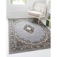 thumbnail image 2 of Rugs.com Amaya Collection Rug – 6' x 9' Gray Medium Rug Perfect For Bedrooms, Dining Rooms, Living Rooms, 2 of 9
