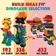 thumbnail image 5 of BiggoBlocks 432 pc Large Building Blocks Mega Set for Kids 3-8 Indoor/Outdoor, 5 of 8