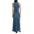 thumbnail image 2 of HUDSON Jeans womens  Halter Maxi Dress, 32, Blue, 2 of 3