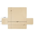 thumbnail image 2 of PETMAKER Waterproof Nonslip 3-Cushion Couch Cover for Pets (Tan), 2 of 6