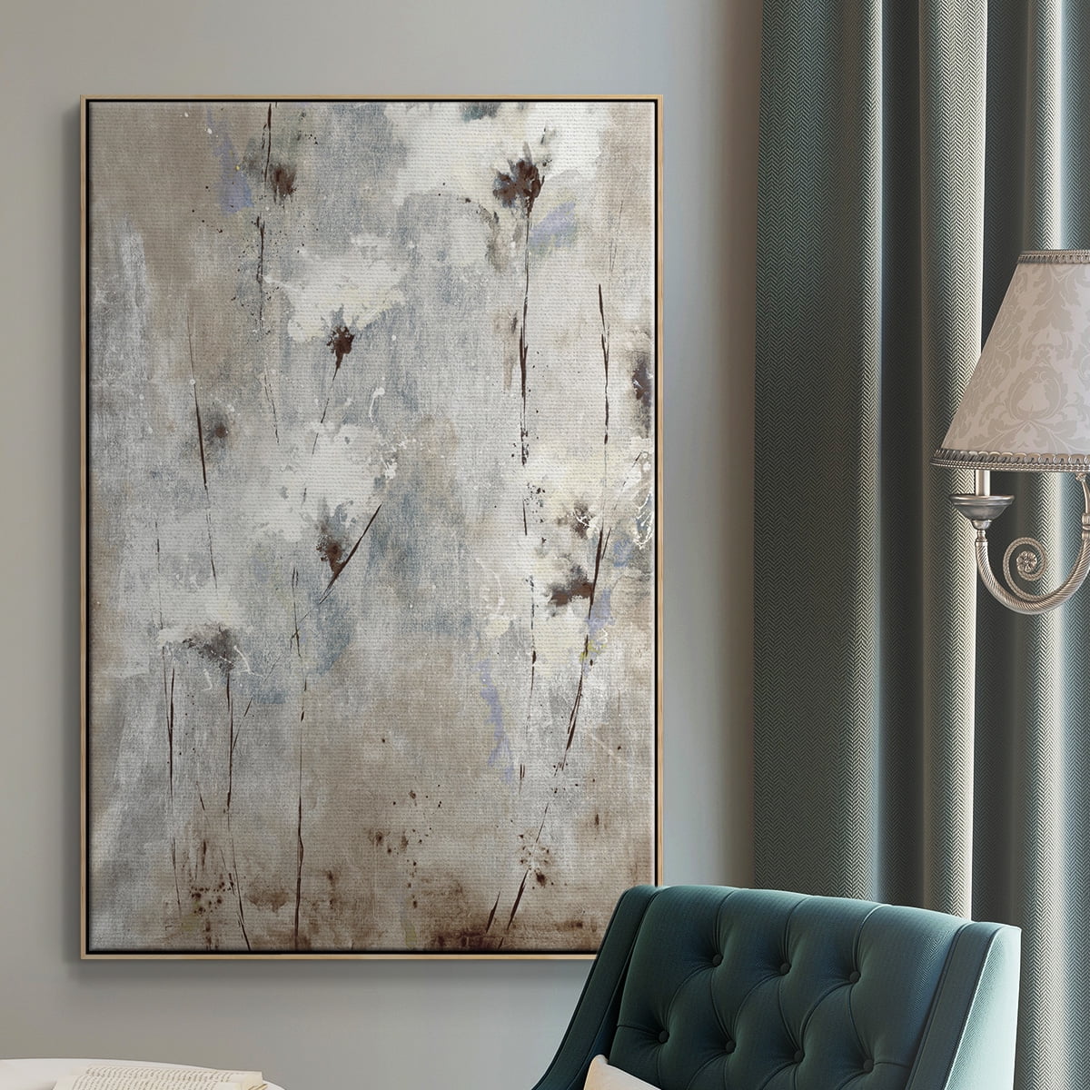 Here today, Gone tomorrow Framed Premium Gallery Wrapped Canvas - Ready to Hang