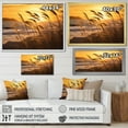 thumbnail image 4 of Designart "Sunrise Breeze on the Beach VIII" Nautical & Beach Floater Framed Canvas Art Print, 4 of 7