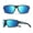 Black&Blue Lens C1, variant on TOREGE Sports Polarized Unisex Sunglasses for fishing cycling running golfing Sunglasses Durable Lens