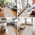 thumbnail image 6 of YOUFORTONG 3'x10' Washable Non Slip Runner Rug, Vintage Farmhouse Hallway Kitchen Entryway Mat for Bathroom Living Room Bedroom,Beige, 6 of 6