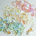 thumbnail image 4 of OFFIGAM 300 Pieces Nail Jewelry Mixed Nail Rhinestones Glass Transparent Nude Series Decorative Effect, 4 of 8