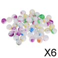 thumbnail image 1 of Lotes de cuentas de 8 Mm Soledad 100 Piezas Espaciadoras Sueltas pintadas, 1 of 10