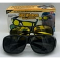 thumbnail image 4 of HD Night & Day Vision Wraparound Sunglasses, As Seen on TV, Fits over Glasses Bonus Pair Included, 4 of 6