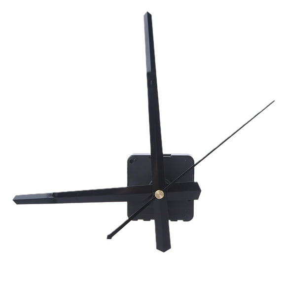 RABBITH DIY Quartz Wall Clock Movement Mechanism with Hands Long Shaft Silent Kit Battery Operated Repair Parts Replacement Set