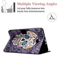 thumbnail image 4 of Galaxy Tab A 10.1 inch Case SM-T580/SM-T585, Allytech Premium PU Leather Multi-Angle Viewing Angles Stand Smart Auto Sleep Wake Folio Cover for Samsung Galaxy Tab A SM-T580/T585 2016, Skeleton, 4 of 6