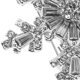 thumbnail image 3 of Pin de copo de nieve para camisa, pin de copo de nieve, pin de cumpleaños para mujer, pin decorativo con dije de copo de nieve, joyería de boda para mujer, accesorio de ropa, 3 of 7