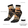 thumbnail image 6 of Naloa Playful Otter Tropical Beach Ankle Socks for Women Non Slip Socks No Show Socks Classic Low Cut Casual Socks Casual Socks, 6 of 7