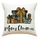 thumbnail image 1 of Fundas de almohada, fundas de almohada, fundas de almohada decorativas, funda de cojín de lino con estampado navideño, funda de cojín para sofá, decoración del hogar, funda de cojín familiar, una fund, 1 of 2