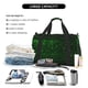 thumbnail image 5 of Balery Green Sparkling Bolsa de Gimnasio para Mujeres, Bolsa de Viaje con Bolsillo Húmedo, Bolsa de Fin de Semana para Mujeres, Bolsa de Viaje Resistente al Agua, 5 of 7