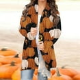 thumbnail image 5 of DDAPJ pyju Halloween Cardigans for Women 2023 Fall Fashion,Lightweight Open Front Draped Cardigan Casual Long Sleeve Shawl Sleeve Holiday Coats on Clearance, 5 of 6