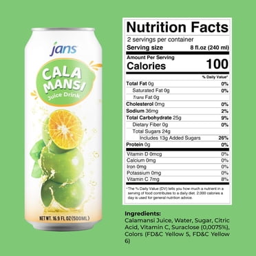 Natural Calamansi Juice Bottles, Alternative To Lime