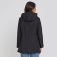 thumbnail image 3 of Chubasquero Steve Madden con capucha impermeable para mujer, talla XS-3X, 3 of 7