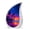Beach-4, variant on VALERASH Beach Memorial Urn for Ashes for Women - Blue Teardrop Urns for Adult Male Sunset Pink Cremation Urn for Mom & Dad- 3 Inch