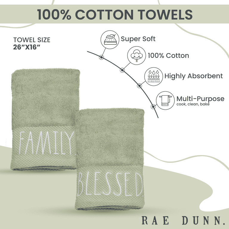Rae Dunn Kitchen Towels 3 Pack