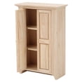 thumbnail image 3 of Armario de madera en miniatura para casa de muñecas, escala 1:12, modelo de muebles simulados, accesorio de juguete, 3 of 14
