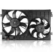 (12 pack) 2.5L Radiator Cooling Dual Fan Assembly for Volkswagen Beetle Golf Jetta 12V