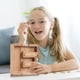 thumbnail image 5 of Piggy-Bank for Kids Boys Girls Large Piggy Banks 26 English Alphabet Letter,Personalized Wooden,Transparent Money Saving Box (1 Pc), 5 of 9