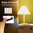 thumbnail image 6 of Uxcell 1M USB Cable with ON/Off Switch, 2 Pcs USB Male to Type-C Male Extension Cord with Foam Double-sided Tape for LED Desk Lamp LED Strip, Black, 6 of 7