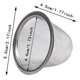 thumbnail image 2 of - Cesta De Té De Té De Té De Malla De Acero Inoxidable., 2 of 9