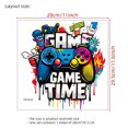 thumbnail image 3 of Adhesivos de pared Cool Game Time Cartoon Graffiti Game Controlle, 3 of 3