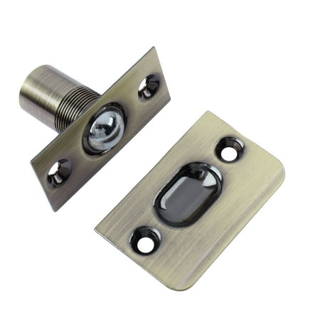 Brass Adjustable Door Ball Catch With Strike And Screws 2 1 8 Inch