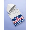 thumbnail image 3 of U.S.A 4Th Of July Hoodie Women -Image by Shutterstock, Female Medium, 3 of 4