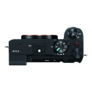 Sony Alpha 7C II Full-Frame Interchangeable Lens Camera - Black( (Sold without manufacturer )