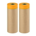 thumbnail image 1 of Hyasfey 2 Rolls Pre-Taped Masking Paper Strong Stickiness Waterproof Multipurpose Widen Adhesive Drape Protective Papers, 1 of 7