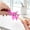 Hot Pink, variant on Airplane Manual Pencil Sharpener, Candy-Colored Plastic Pencil Planer for Office Stationery Supplies