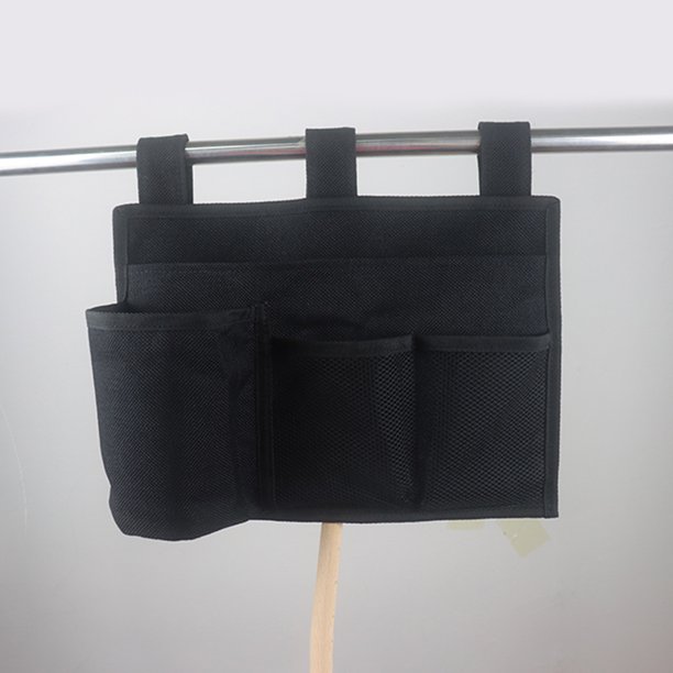 RENACLIPY Organizador Colgante Negro Para Y Puerta Ideal Para Almacenar Accesorios Variados En Casa