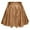 Coffee, variant on Leather Skirts For Women Metallic Skater Skirt Sparkly Shiny Flared Pleated A Line Mini Skort Novel Party Dress Red