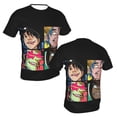 thumbnail image 5 of Gorillaz Men's Short-Sleeve T-Shirt Summer Casual Tee Top Breathable Crewneck T-Shirt Large, 5 of 7