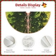 thumbnail image 3 of Lukts Screaming Horror Art Print Color Life Christmas Tree Skirt, Winter Holiday Tree Mat Decoration ,Can be Used as A Shawl-36", 3 of 6