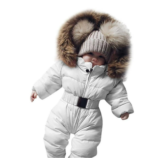 Winter Warm, Hooded Romper Jacket