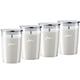 thumbnail image 1 of Contenedor de Leche de Vidrio Jura 0.5L Paquete de 4 Transparente, 1 of 2