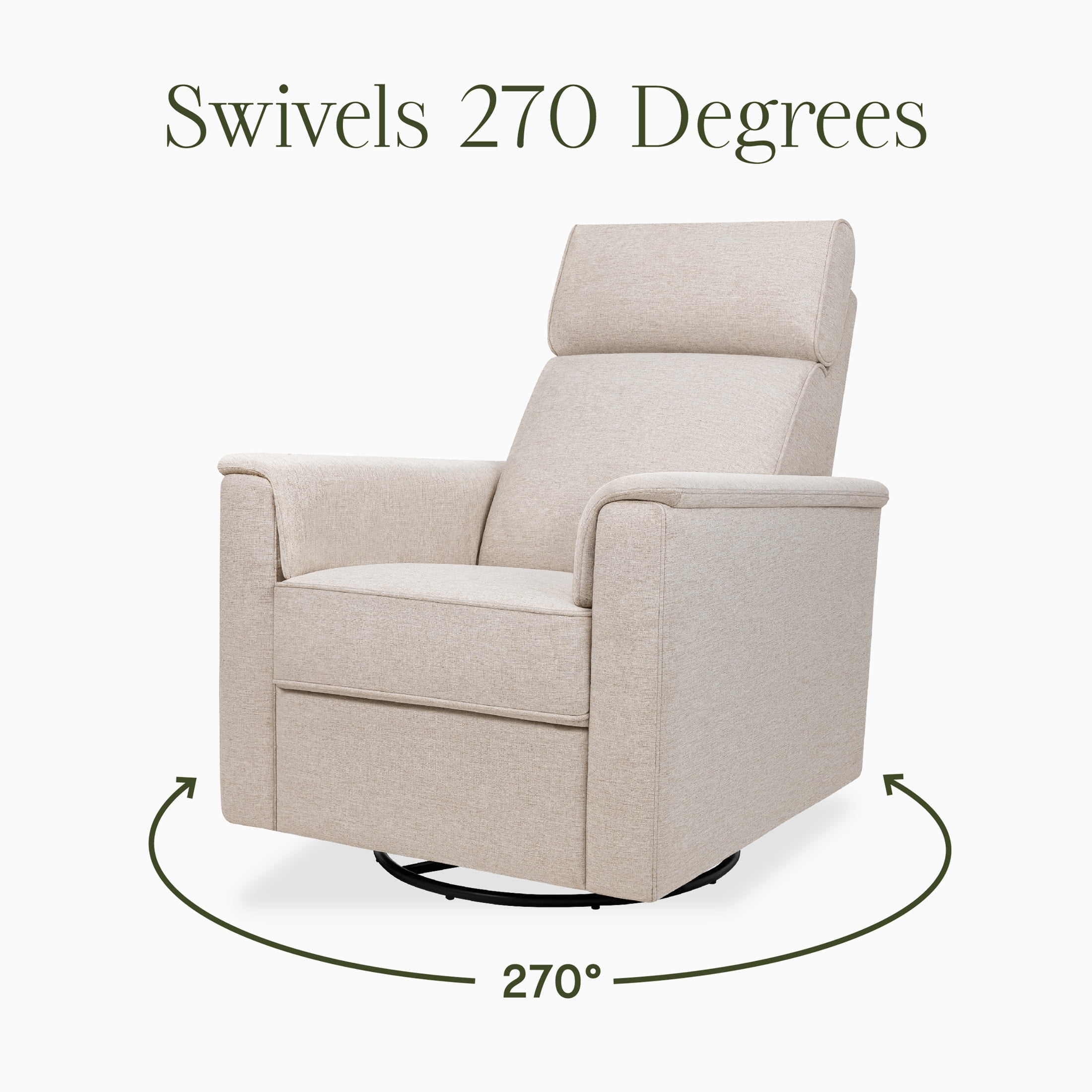Namesake Willa Plus Power Glider Recliner w/ Power Headrest
