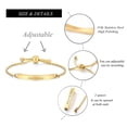 thumbnail image 2 of Cremation Bracelet for Ashes Stainless Steel Urn Bangles for Ashes Memorial Keepsake Cremation Memorial Urn Bracelet - Adjustable,Free Fill Kit, 2 of 6